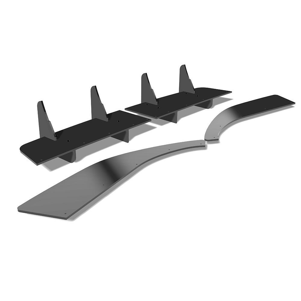 Geeignet für 2019-2024 BMW 3er G20 Standard Heckdiffusor Modifikationszubehör