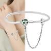 Bee Clover Dog Paw Snake Chain Bracelet Round Clasp Femme Bracelet Decoration Bangle Trinkets For Women Jewelry Gift
