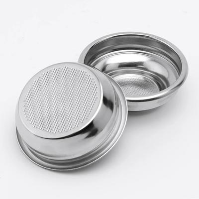58mm Universal Coffee Filter Basket for Espresso Machine Bottomless Portafilter Replacement Single Double Cup Coffee Maker Parts