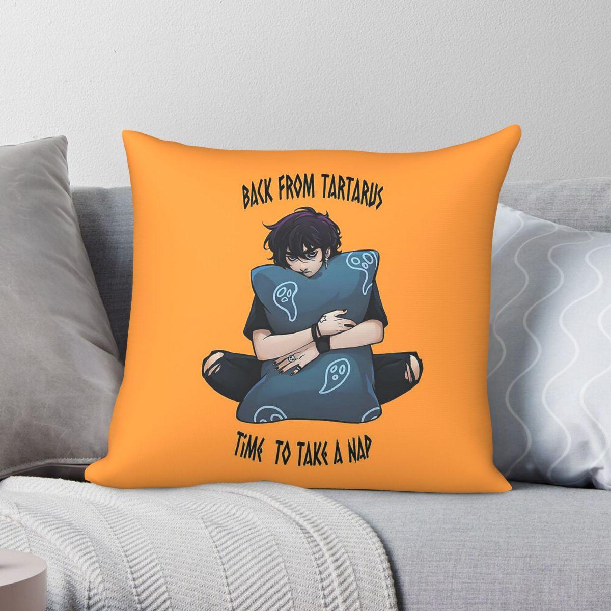 Exquisite Ornaments Unisex Percy Jackson Nico Di Angelo Pillowcase Polyester Linen Velvet Pattern Zip Pillow Case Sofa Seater Cushion Cover 45X45