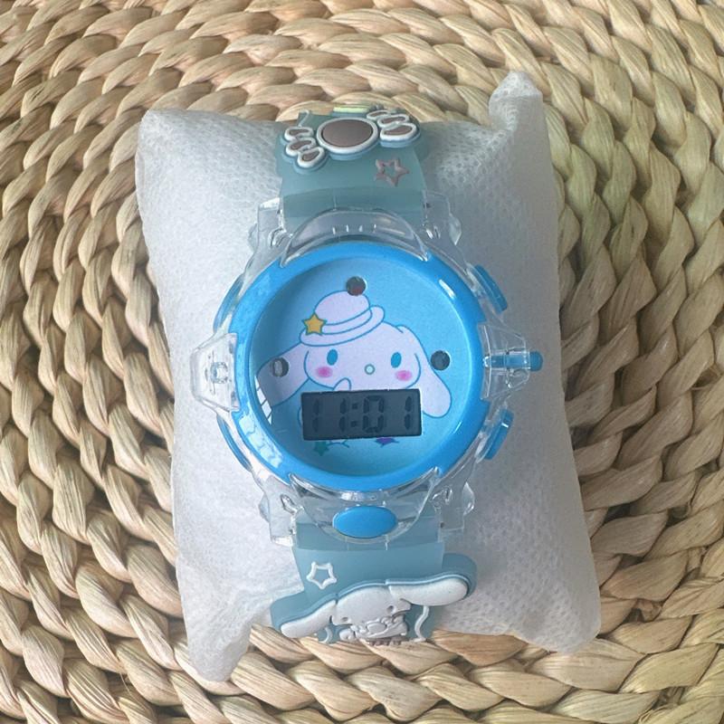 Music Cartoon Kulomie Yugui Dog 3D Silicone Strap Watch Children'S Electronic Music Watch