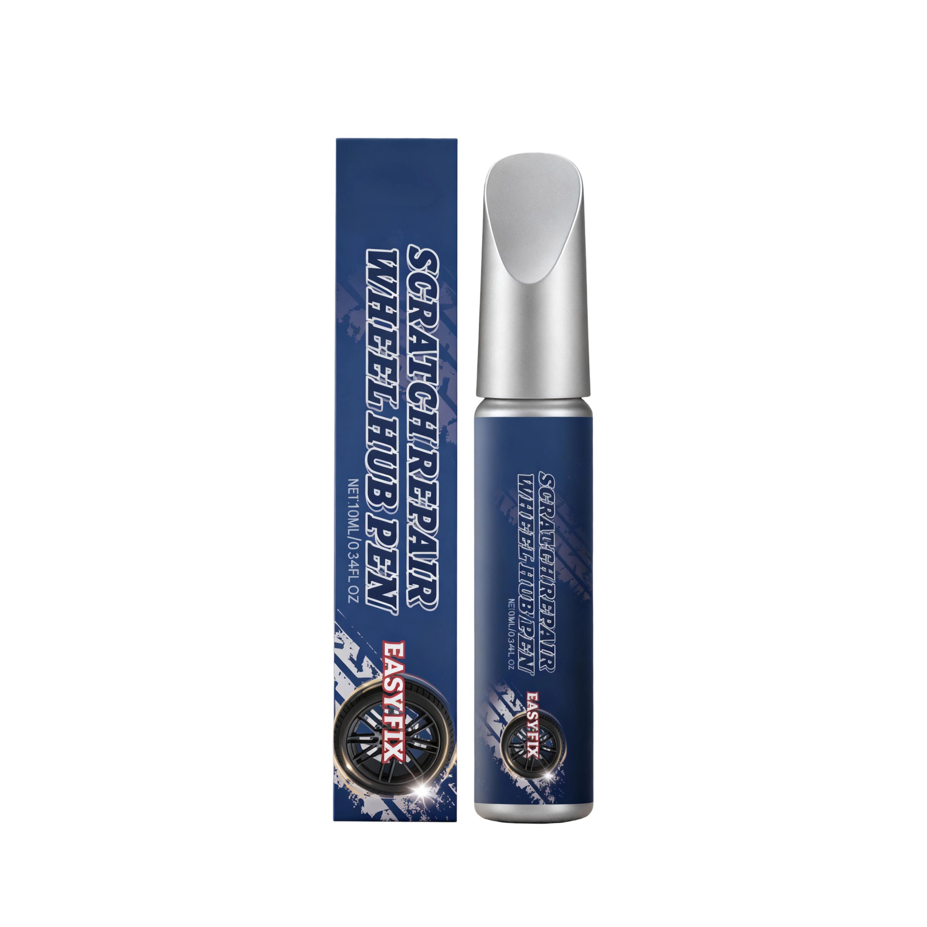 

Wheel Scratch Fix Pen, Car Scratch -Up Pen, Automotive Scratch Pen, Hub Appearance Restorer(10ml) One Size