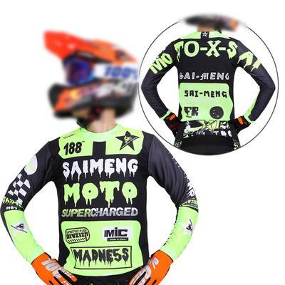 Motocross-Trikot, Rennen, Off-Road-Fahrrad, MX, Enduro, MOTO, Motorrad, Flexair-Kleidung, Herren, MOTO, Damen, Mountainbike, Dirt Bike, Downhill