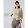 Original Long Sleeves Sports T-shirt Women's Quick-Drying Ins Yoga Clothes
