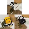 Canvas Small Circle Bag With Zipper Closure For Casual Daily Use Womens Fashion
