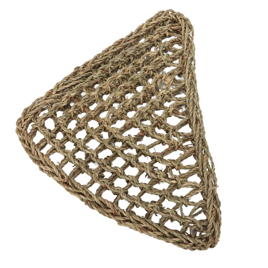 Lizard Hammock Animal Crawling Mat Triangle Grass Reptile Animals Hammock for Bearded Dragon Dogs