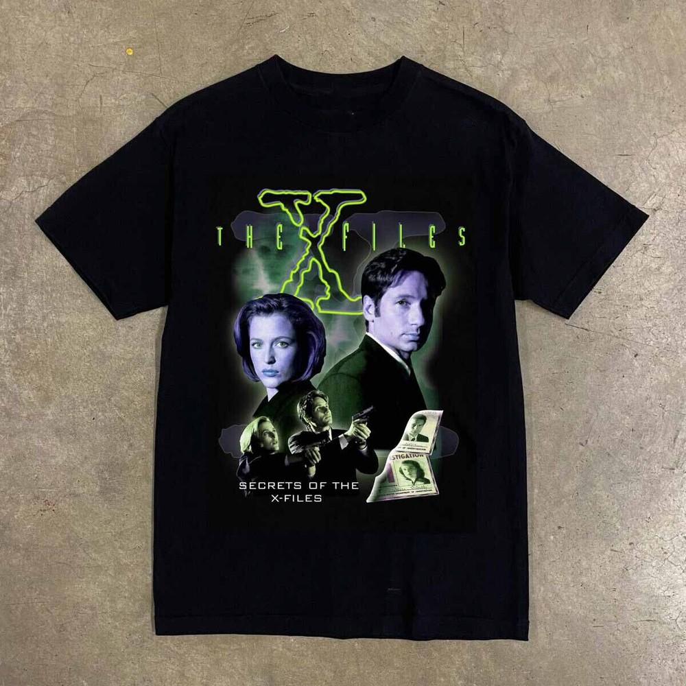 The X Files Movie The Secret Of The X-Files Shirt Black Unisex T-Shirt M