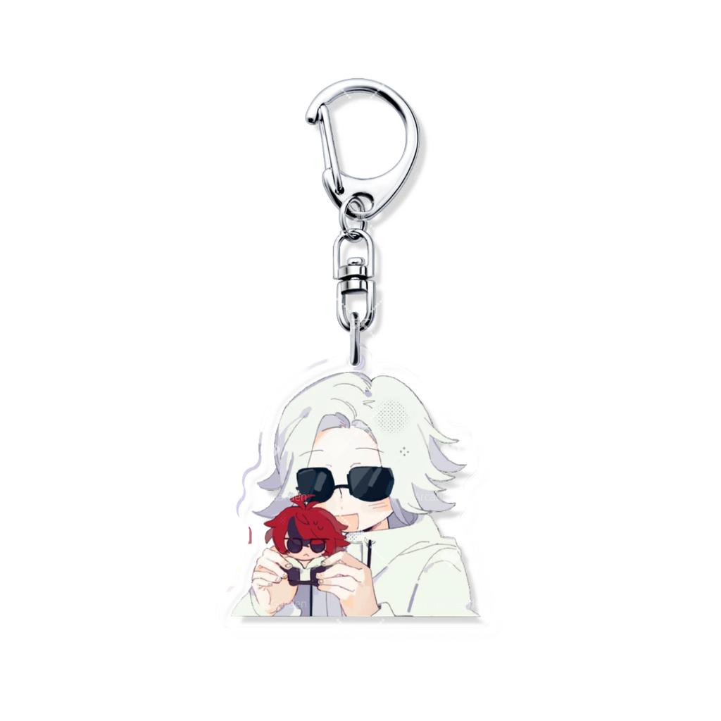 The Hundred Line CP Takumi Sumino Eiji Aotsuki Couple Keychain SIRE Last Defense Academy Bag Charms Pendant Gift New Souvenir
