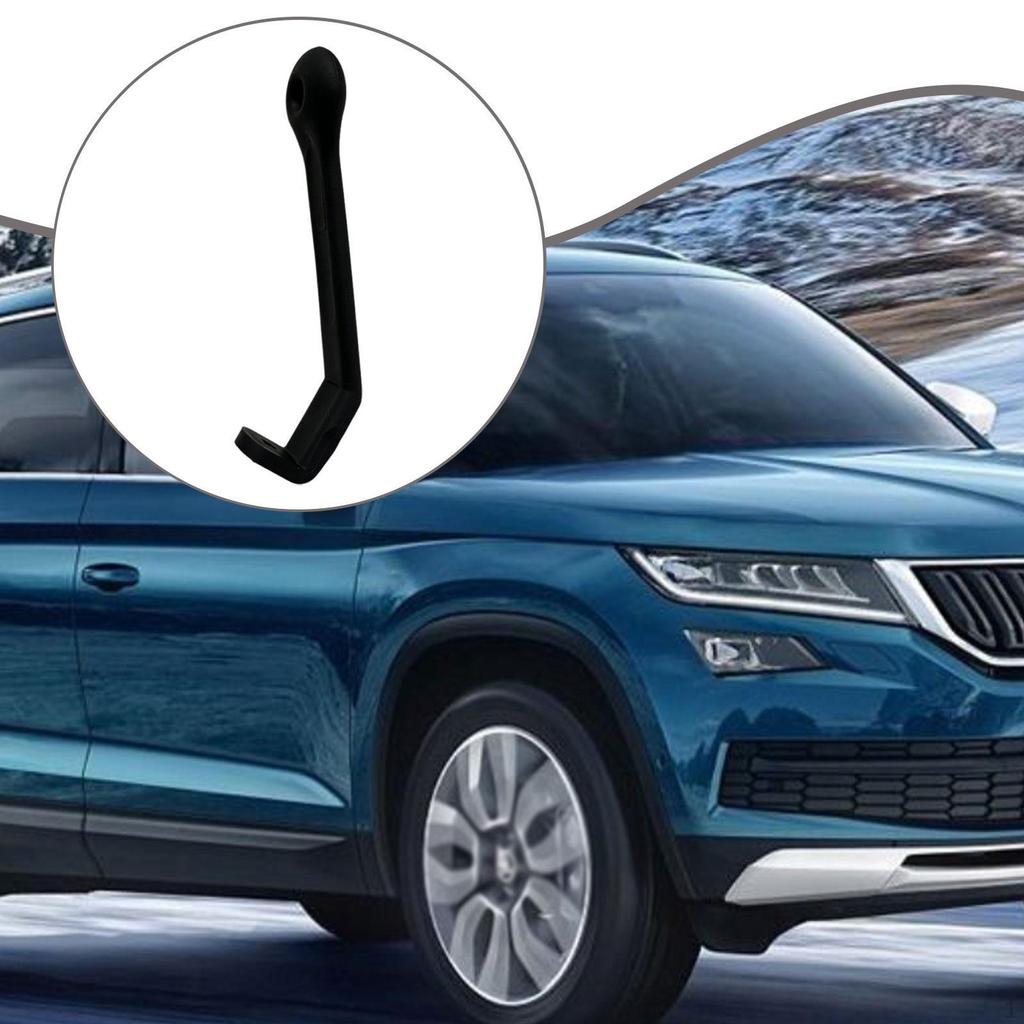 1Z5827895A Rear Tailgate Trunk Lid Handle Length 12cm Easily Install Replace Parts Accessory Sturdy