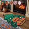 Christmas Floor Mat, Bathroom Water-absorbing Non-slip Floor Mat, Easy To Take Care of Floor Mat At the Entrance