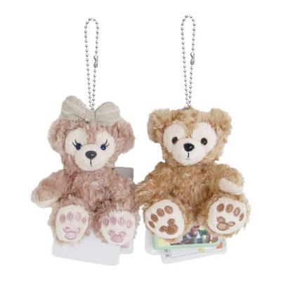 Duffy and ShellieMay Plush Toy Pair Strap Set (ShellieMay & Gelatoni) - Disney Souvenir Goods [Tokyo DisneySea Exclusive]