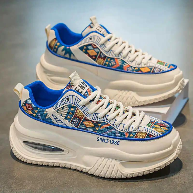Flat-heeled Lace Up Shoes For Teenager Casual Best Selling Products Men's White Sneakers Shoes Sports Expensive Sepatu