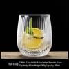 ZISIZ Oval Hand-Blown Glass Tumbler