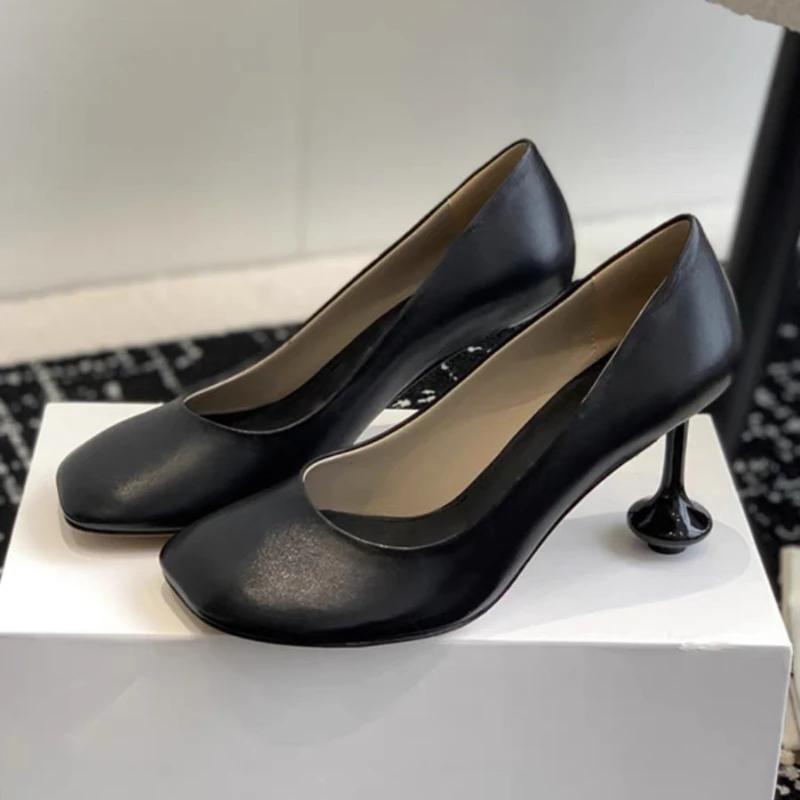 Mode Rundspitze Designer High Heels Damen Sexy Marke Party Kleiderschuhe Weibliche Gladiator Bequeme Mode Elegant Absatzschuhe Mary Jane Schuhe