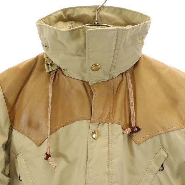 Jaqueta de Pena Masculina RockyMountain Leather design comutado Gore-Tex Couro comutado Usada