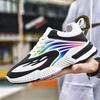 Neue 2024 Luxusmode Bunte Freizeitschuhe Herren Atmungsaktiv Vielseitig Sportschuhe Jugendtrend Outdoor Laufschuhe Sneaker