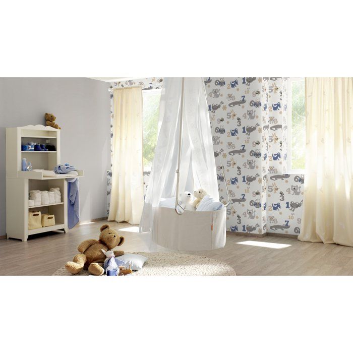 Papier peint - RASCH - 700350 - Intissé - Gris - 0,53 x 10,05 m