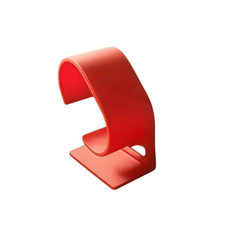 3D Printed Watch Stand Easy to Assemble Smooth Curved Design Stable Base Holder for Watch Storage Travel Use