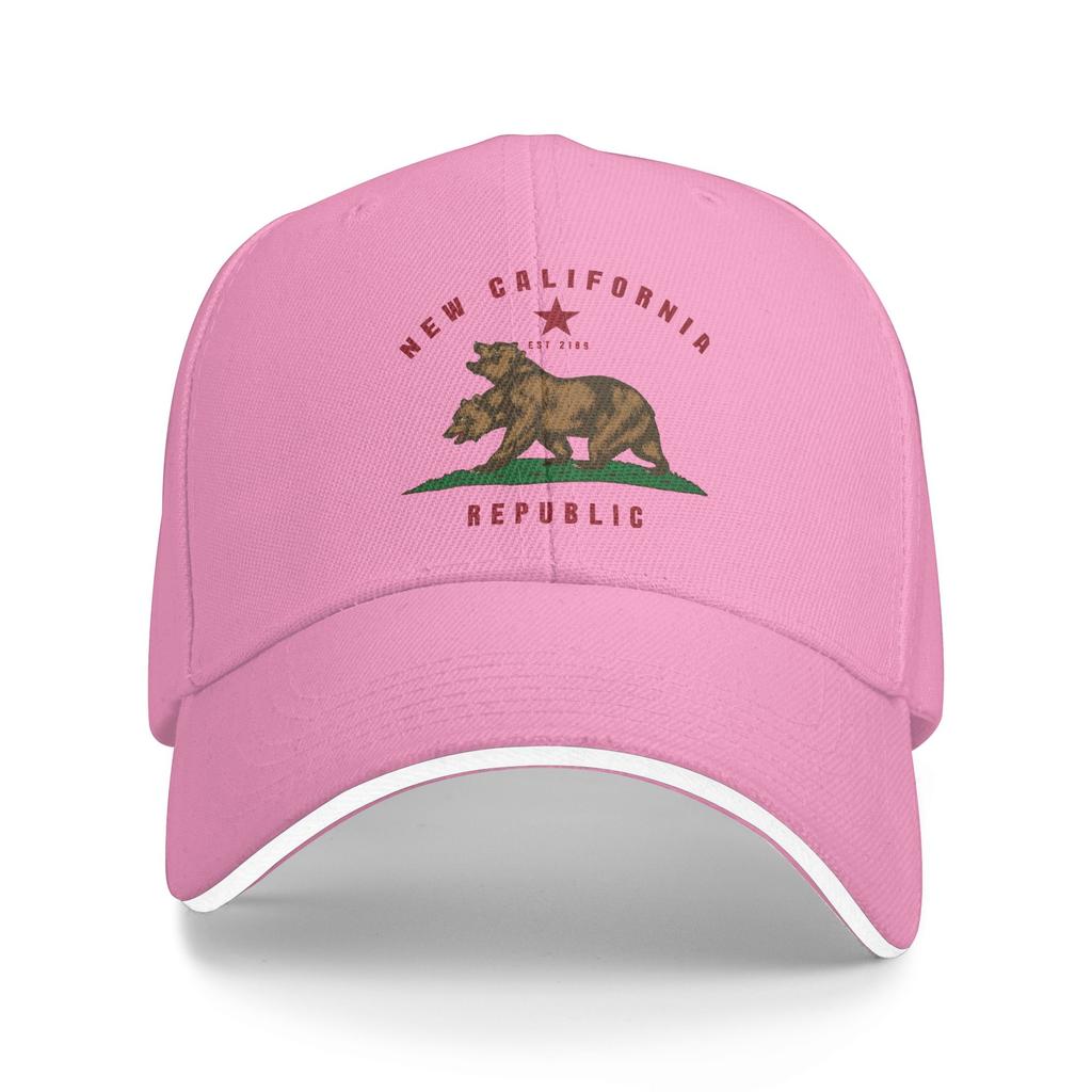 Republic California Baseball Cap Outfits Leisure Snapback Hat For Men Women Casual Headewear Gift