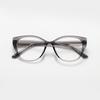 Fashion Vintage Brand Design Cat Eye Frame Reading Glasses Prescription Photochromic Anti Blue Light Women Hyperopia Eyeglass