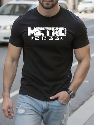2033 Metro Exodus Gas Mask Novelty Cotton Tshirt