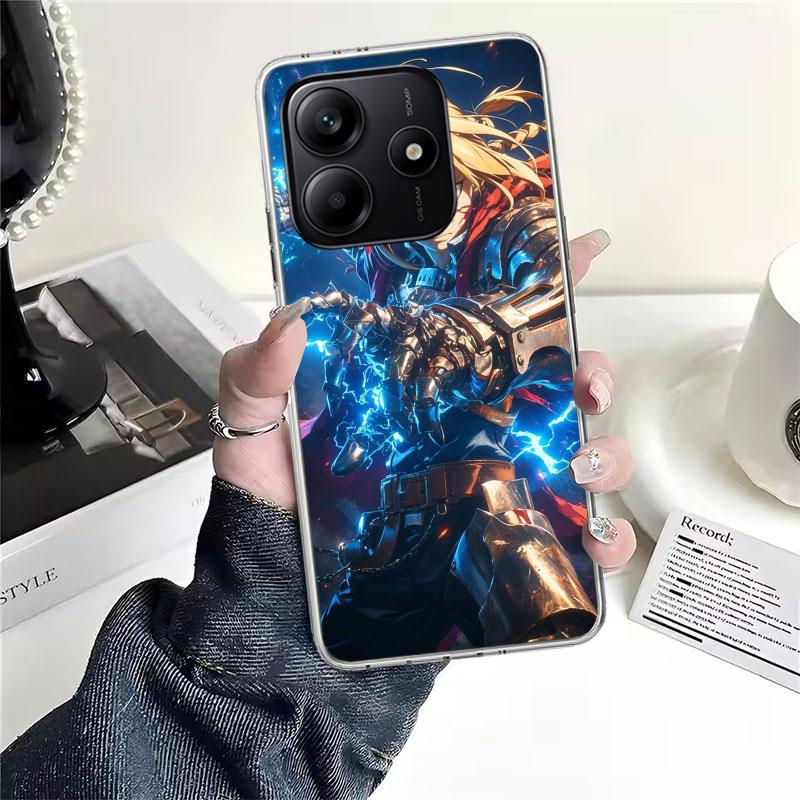 

Anime F-ullmetal A-Alchemist Soft Phone Case For Xiaomi Redmi Note 15 14 14S 13 12 Pro Plus 12S 11 11S 11E 10 10S 11T 5G Fundas Redmi Note 14 Pro 4G