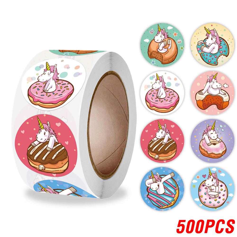 500pcs Cute Cartoon Unicorn Stickers for Kids Reward