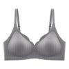 Women Hollow Out Wireless Push Up Comfortable Side Support Gathering Bra