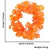 75 Meter Decorative Halloween Wire Garland With Colorful Pumpkin Skeleton Bat And Spider Designs For Spooky Vibes