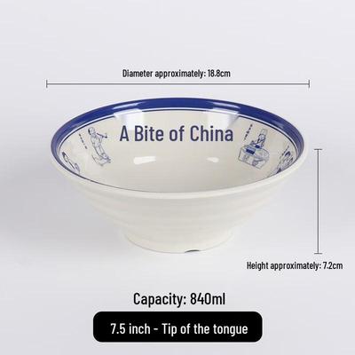 7.5-Inch Melamine Noodle Bowl