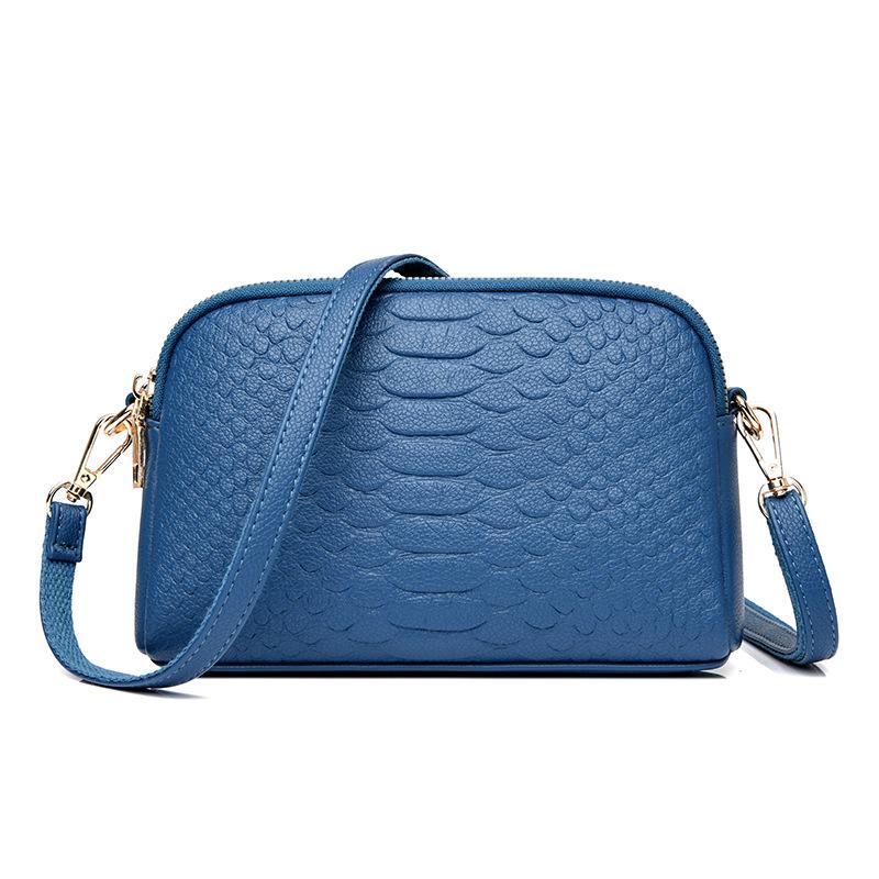 YIRAN ring Damestas voor vrouwen van middelbare leeftijd Zomer Nieuwe Moedertas Koreaanse Stijl Schoudertas Crossbodytas Sfeervol Krokodillenpatroon Kleine Vierkante Tas