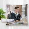 Hot Sale Custom Decorative Pillowcase Park Bo Gum Square Zippered Pillow Cover Best Nice Gift  35X35cm 45x45cm