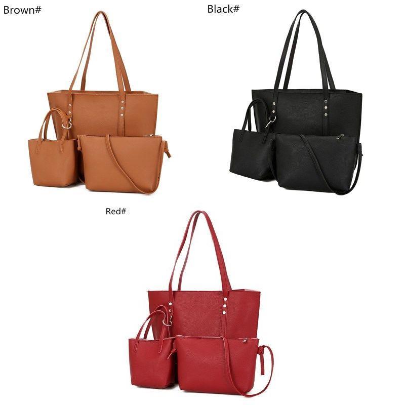 Large Capacity Purse For Women With Magnetic Closure And Soft Pu Material For Daily Use