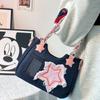 Denim Bag 2024 New Niche Hot Girl Y2K Single Shoulder Crossbody Bag Japanese Style Small Capacity Star Handbag Trendy