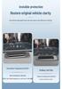 BYD Han L-Shape Head-Up Display Protective Cover for 25 Models - Soft Film Dashboard Dust Shield.