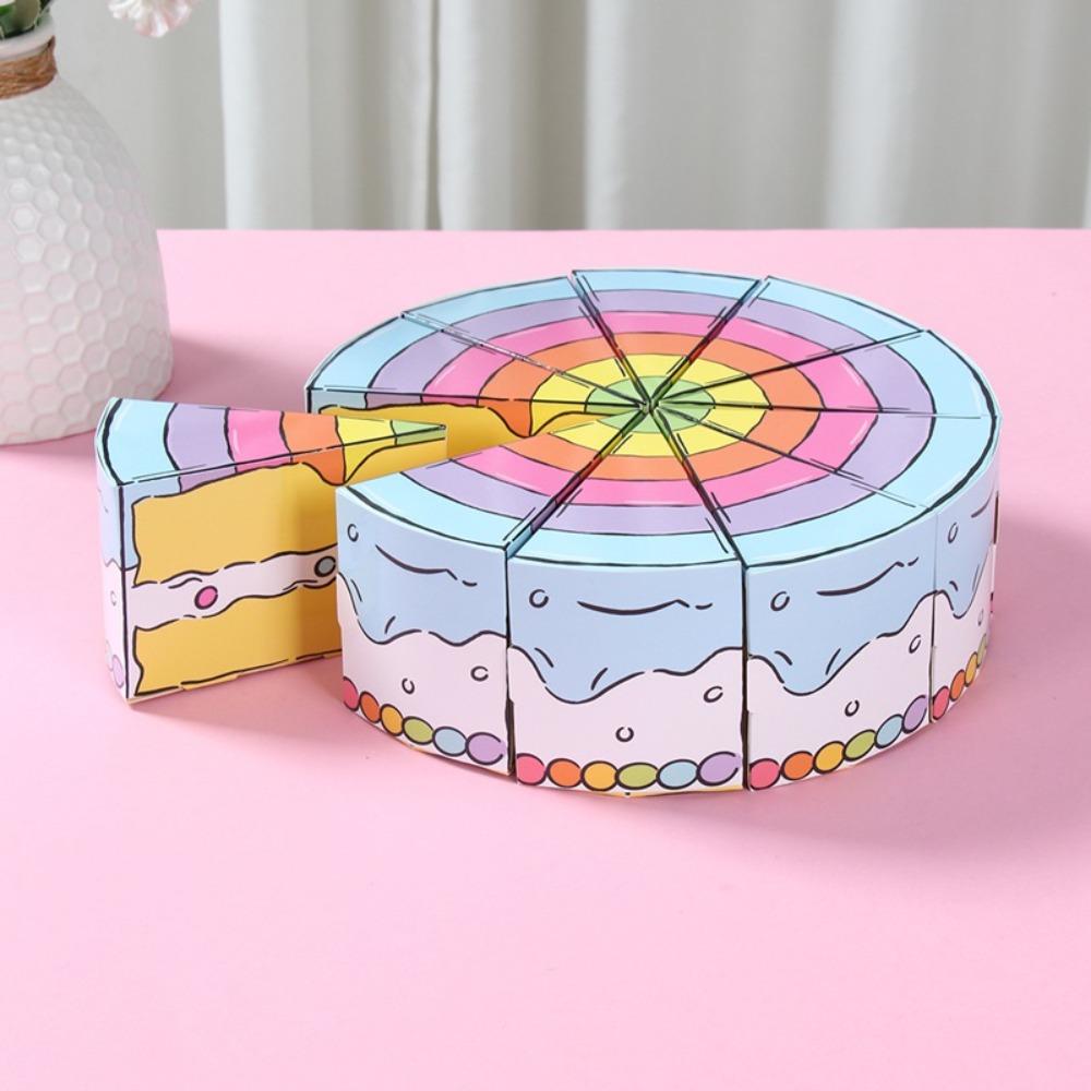 10PCS Cartoon Party Gift Packing Box Paper Candy Box Eco-friendly Birthday Party Favor Box  Kids