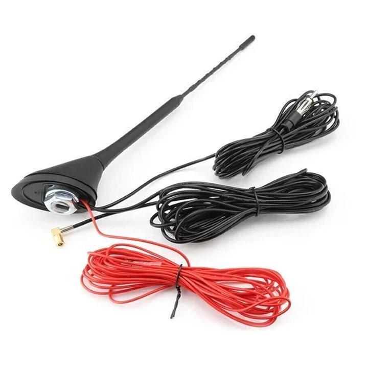 AB26 Car Universal Roof Radio Car Aerial Antenna Mast Mount Active Amplified DAB+ FM Radio Aerial Antenna Mast