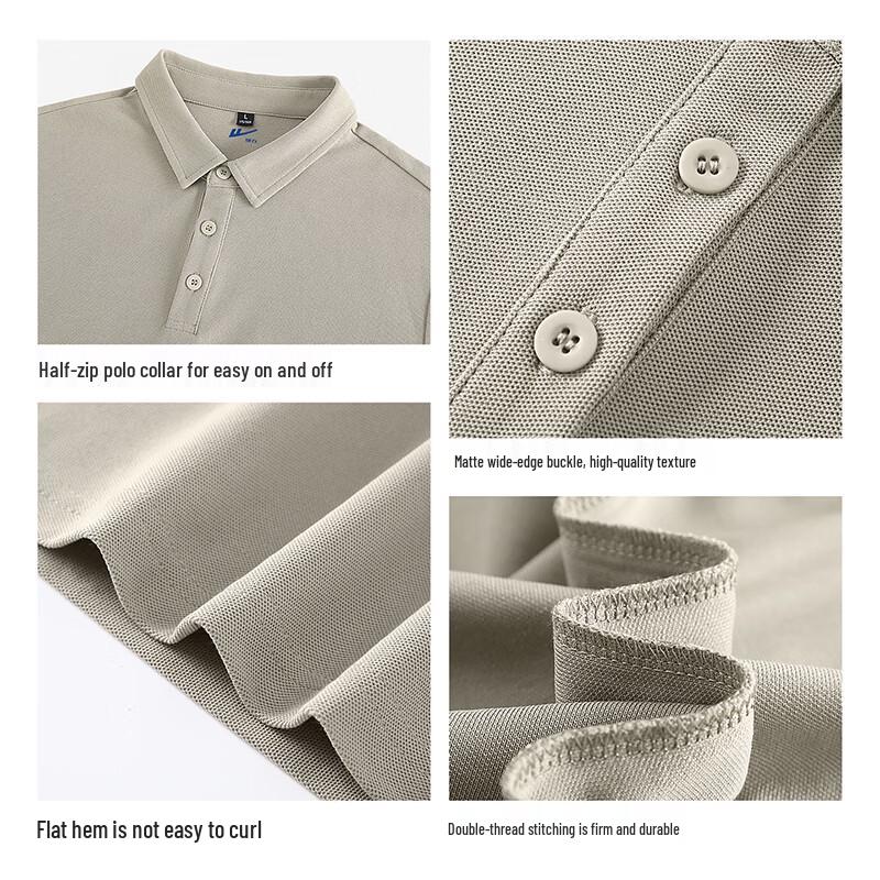 Warrior Men's Cotton Pique Long-Sleeve Polo Shirt