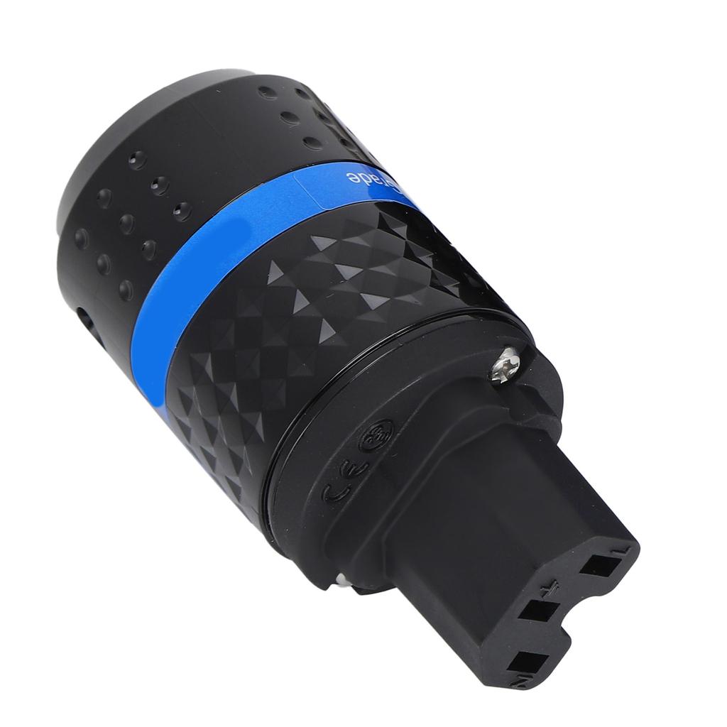 Monosaudio IEC Connector Professional Pure Copper AC Power Cord Connector 100‑250V