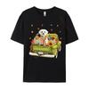 Party Happy Fall Yall Maltese Dog On Truck Tshirt Top Tshirts Rife Tops  Tees Cotton Men Cute Style Cotton Graphic Tees