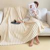 Coperta Letto Morbida Calda Spessa in Pelo di Coniglio Coperta da Divano Comoda Coperta per Pisolino Coperta Termica per il Tempo Libero per Casa Ufficio