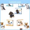 Schnauzer Corgi Dachshund Husky Jack Russell Terrier Dog Building Blocks Gift