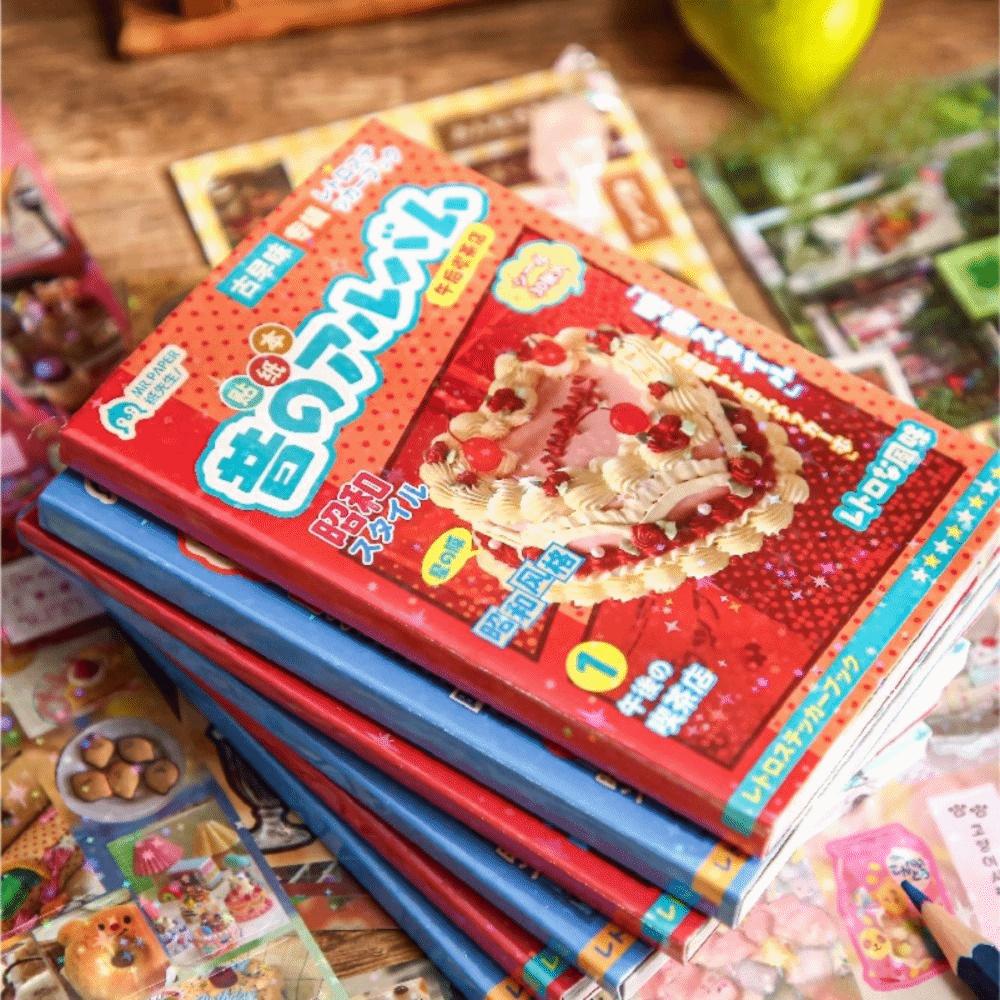 Retro Decorative Journal Stickers 30 Sheets Handmade Scrapbooking New Die Cut Sticker Book