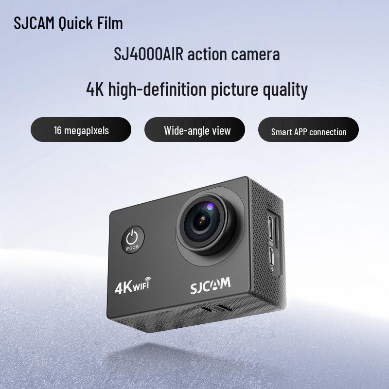

SJCAM SJ4000AIR HD Action Camera for Outdoor Panoramic and Motorcycle Dashcam Use SJ4000AIR Black