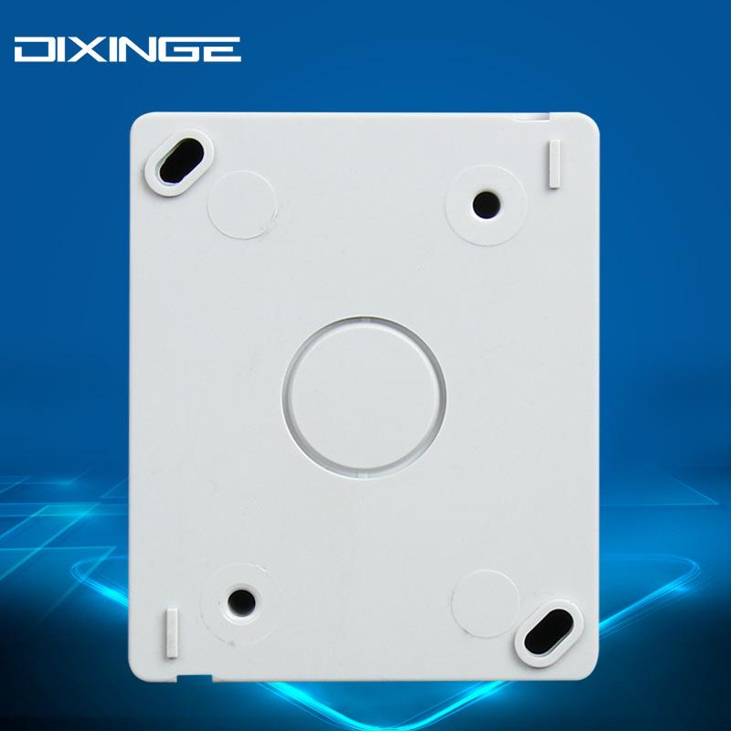 German Style ABS Surface-mounted Wall Socket for Home Decoration