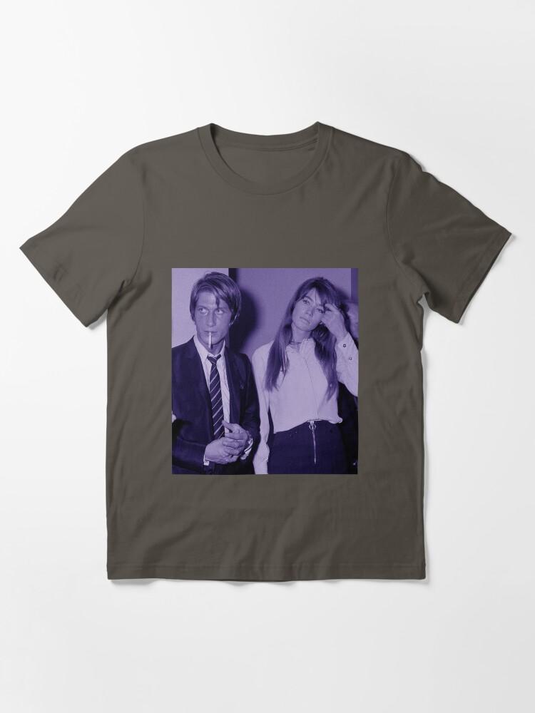 Françoise Hardy Jacques Dutronc and Françoise Hardy Violet Essential T-Shirt