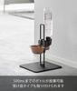 Yamazaki Pet Bottle Waterer Stand S Black W20 X D23 X H26cm Tower Waterer Stand Height Adjustable 10010