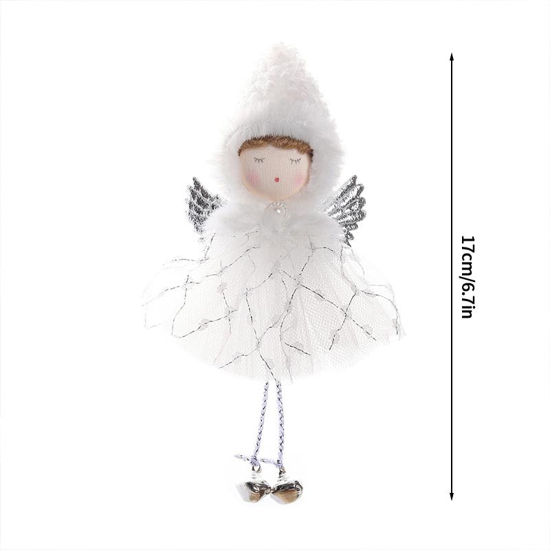 Christmas Doll Ornament Christmas Decoration 2025 Christmas Tree Hanging Pendant New Year Angel Doll Festival Gift for Children