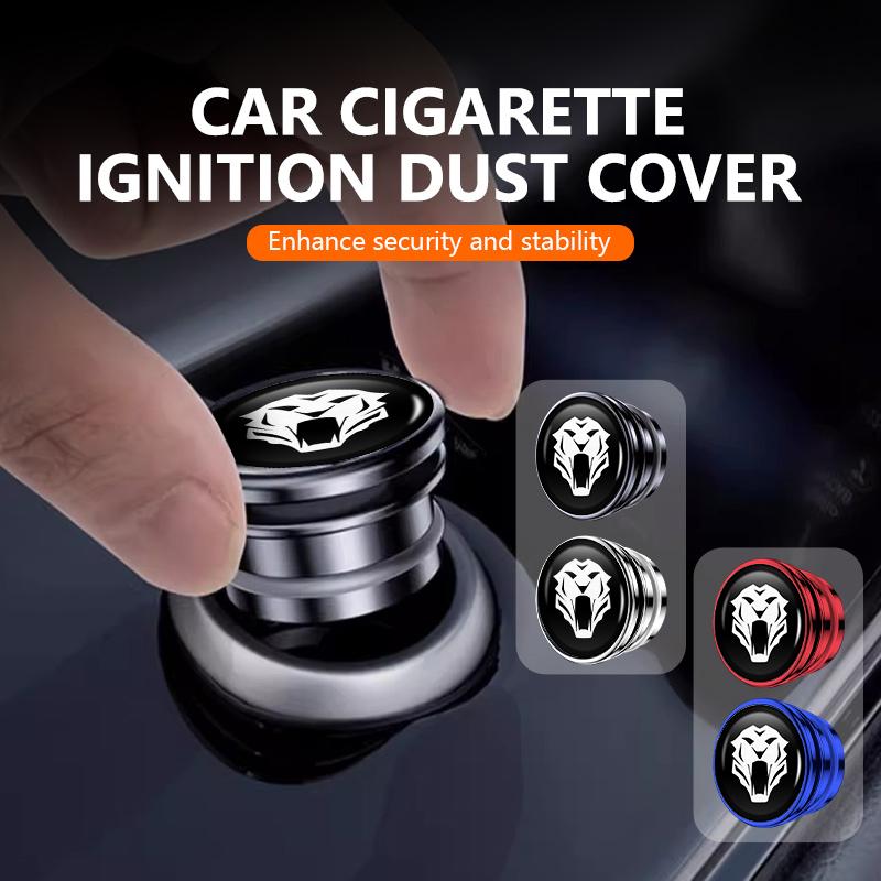 AEV5 Universal Car Cigarette Lighter Dust Proof Cover Cap Accessories For KIA Sportage Rio Ceed Niro Soul Stonic Picanto Proceed
