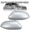 Door Mirror Cover Cap For Toyota Yaris     2024 Silver Rearview Side Mirror Housing Cover Cap Car Accessories